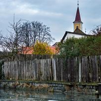 2.2. pohled na kostel z Domažlické ulice