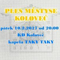 2017 - Ples městyse Koloveč