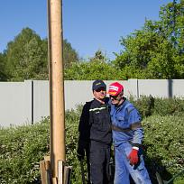 2018 - Stavění májky